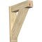 Ekena Millwork Traditional Block Rough Sawn Outlooker, Douglas Fir, 8"W x 30"D x 36"H OUT08X30X36TRA05RDF - alternate 1